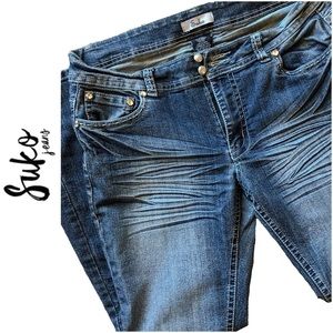 Suko Boot Cut Stretch Denim Jeans